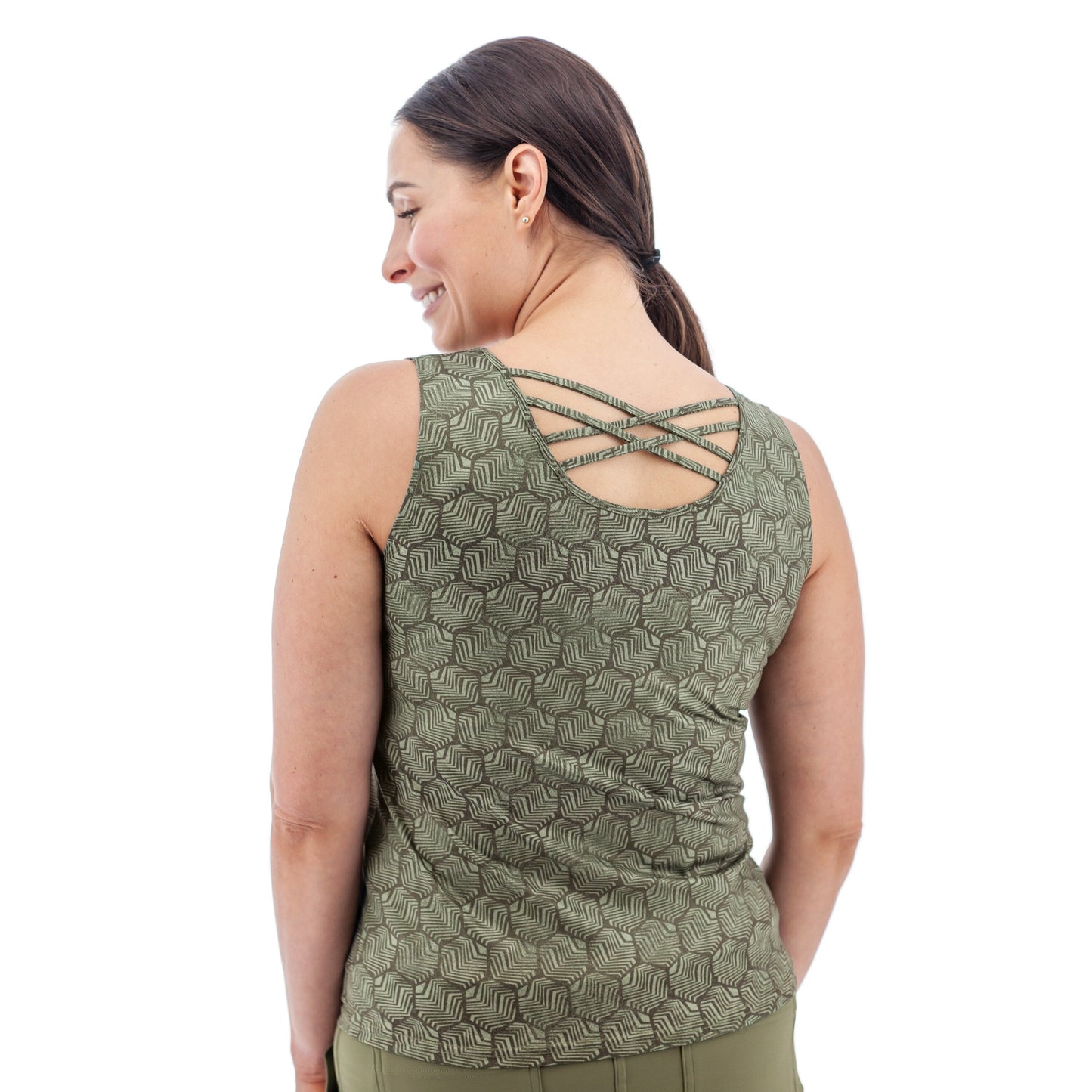Aventura Women s Soledad Criss-Cross Tank Top
