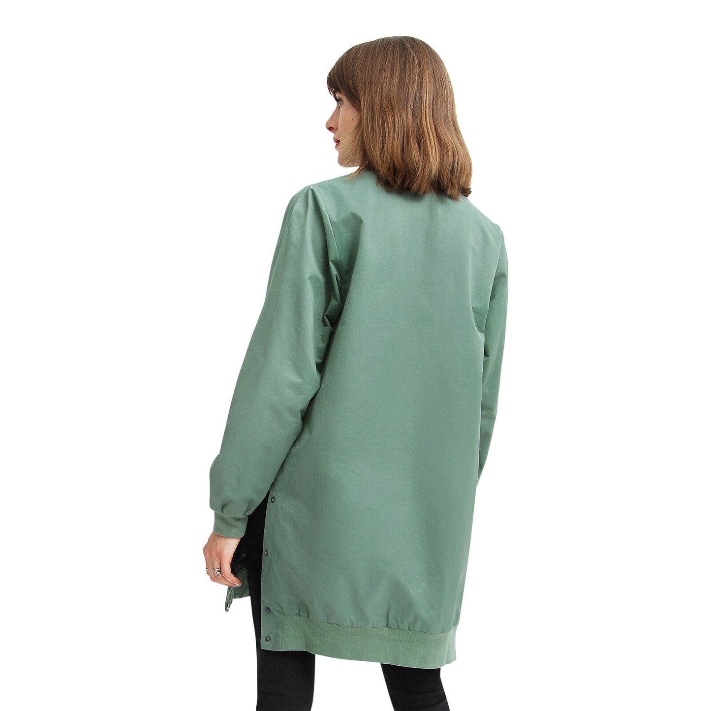 Chasing You Long Bomber Jacket
