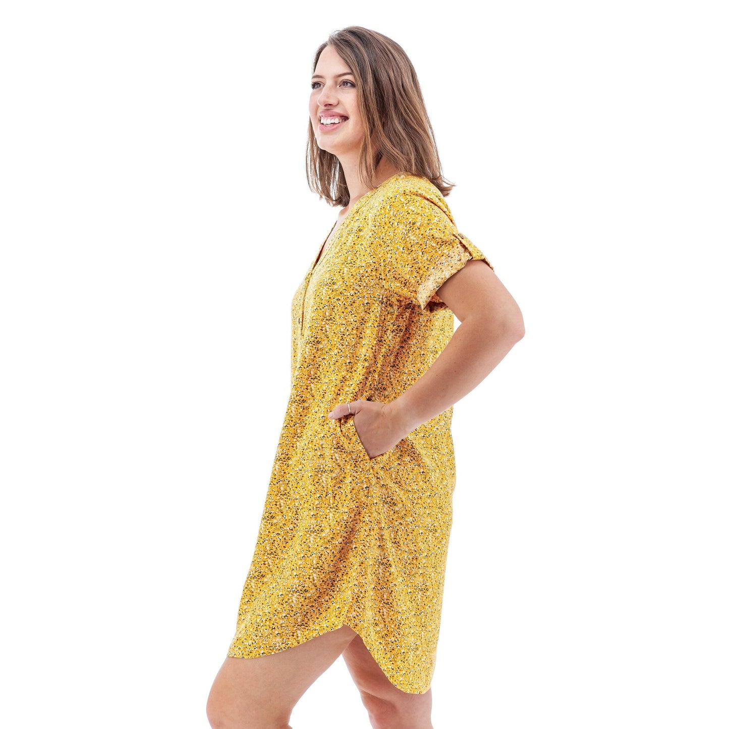 Aventura Women s Dell Floral Shirtdress