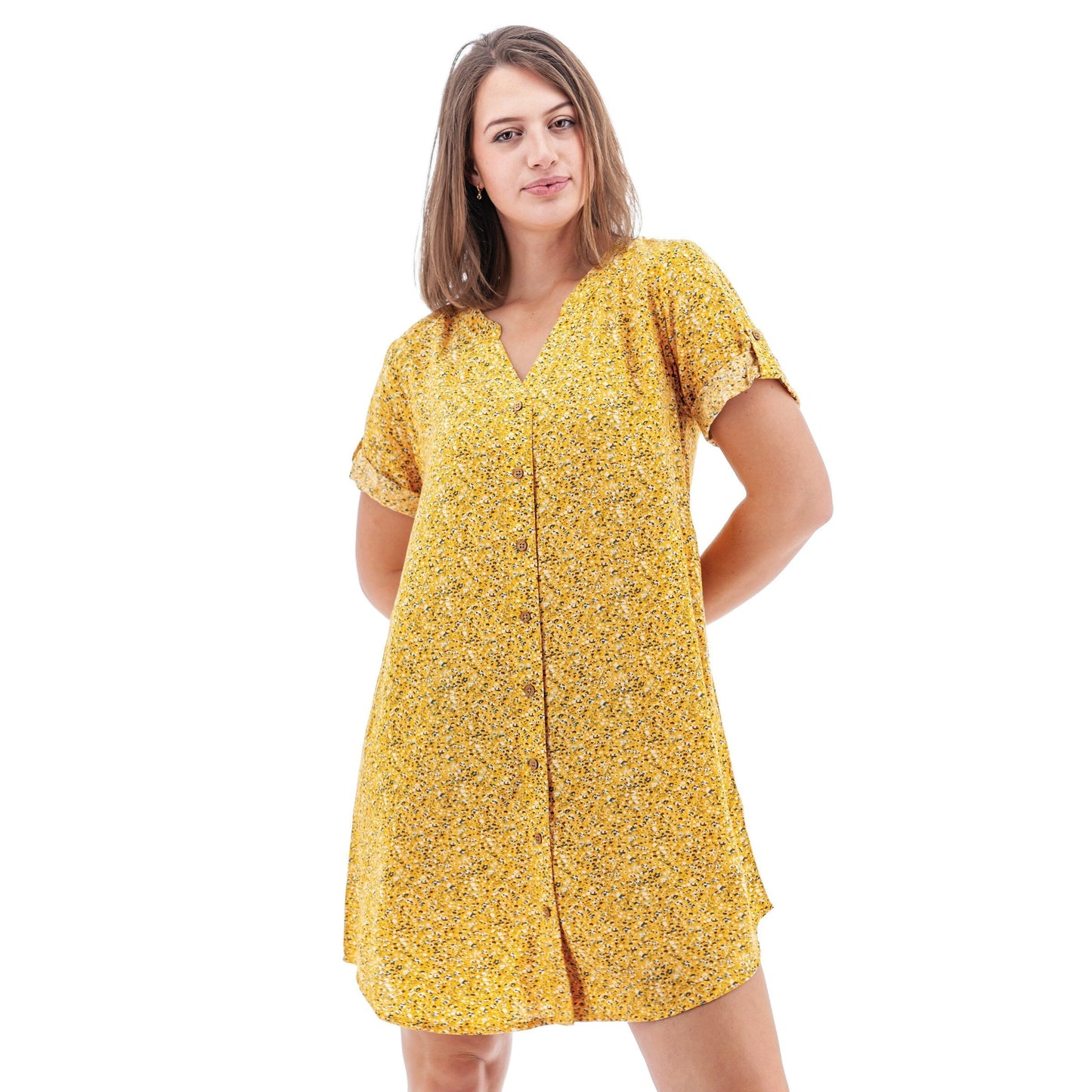 Aventura Women s Dell Floral Shirtdress