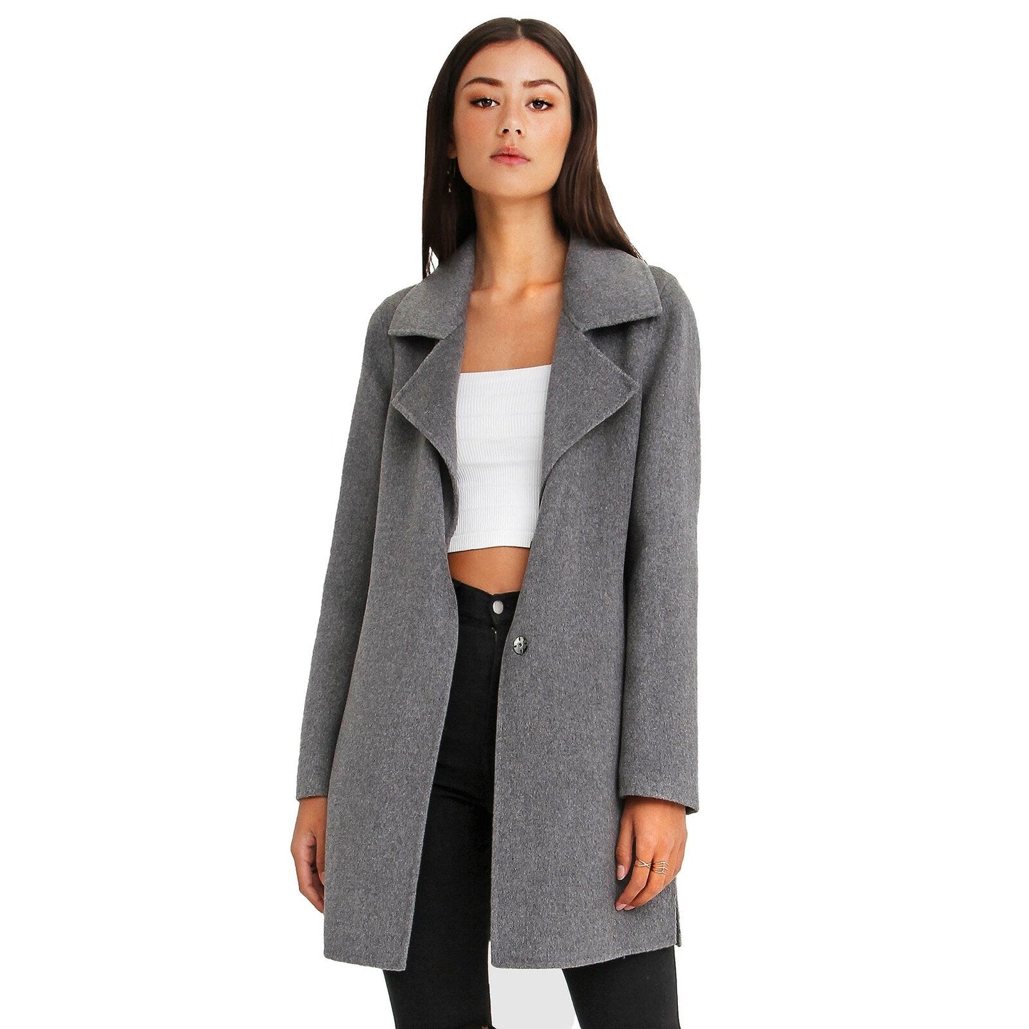 Ex-Boyfriend Wool Blend Oversized Jacket