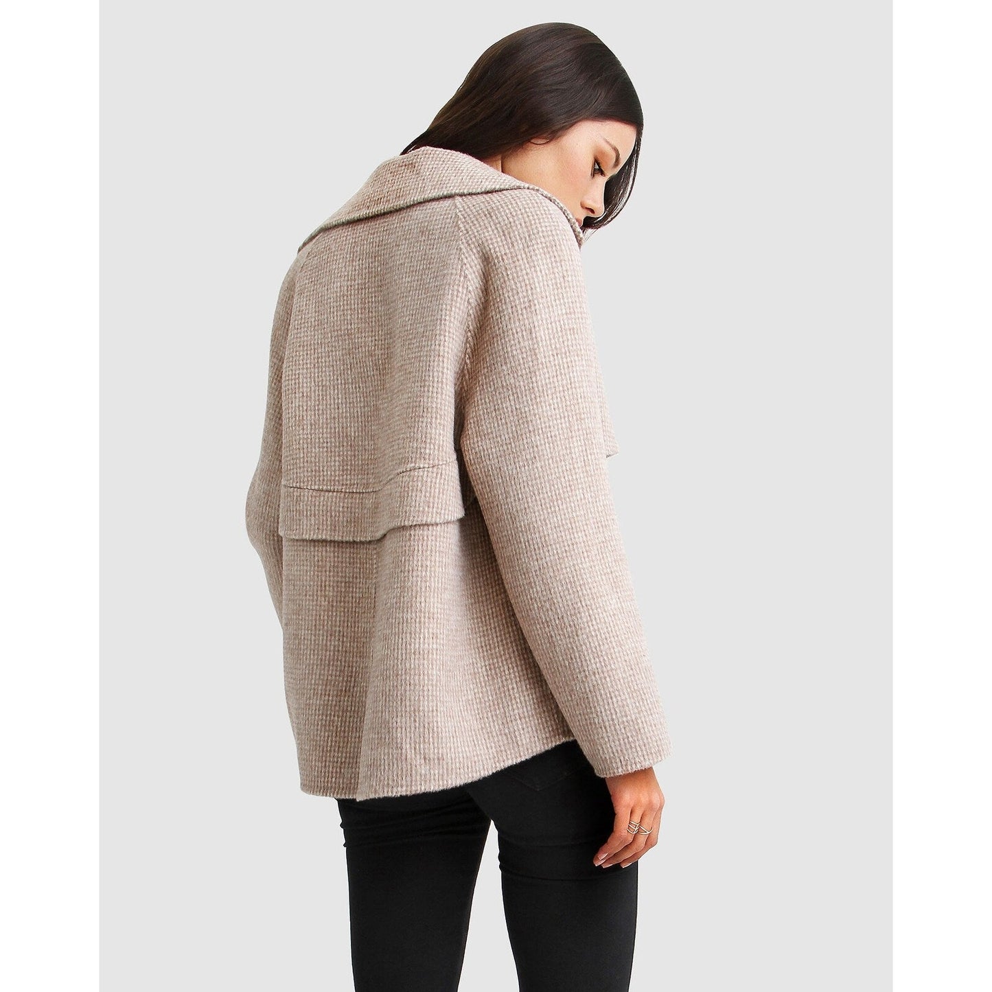 I m Yours Wool Blend Peacoat