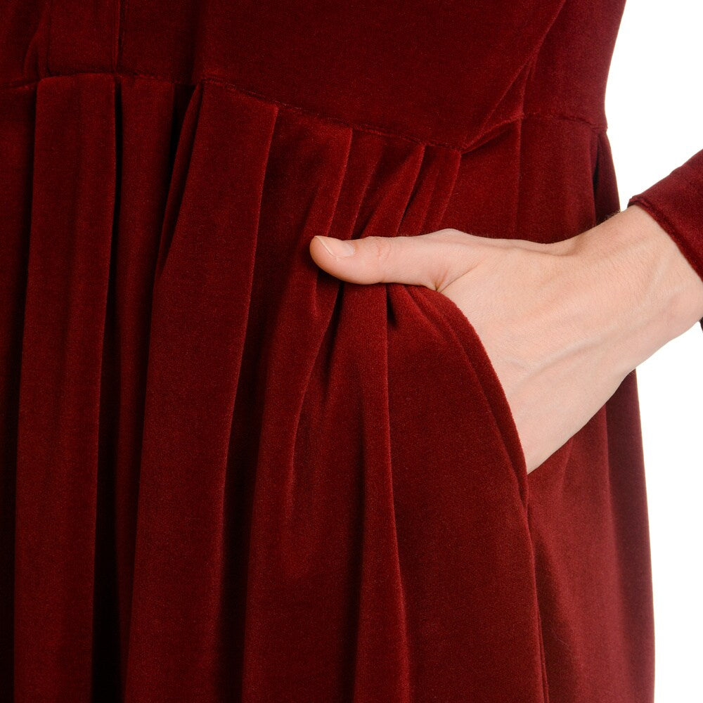 La Cera Women s Velour Dress