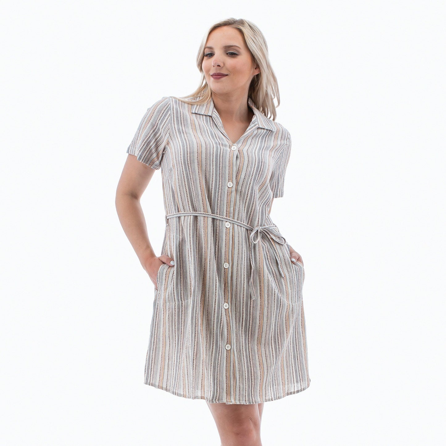 Old Ranch Women s Lupin Striped Dress