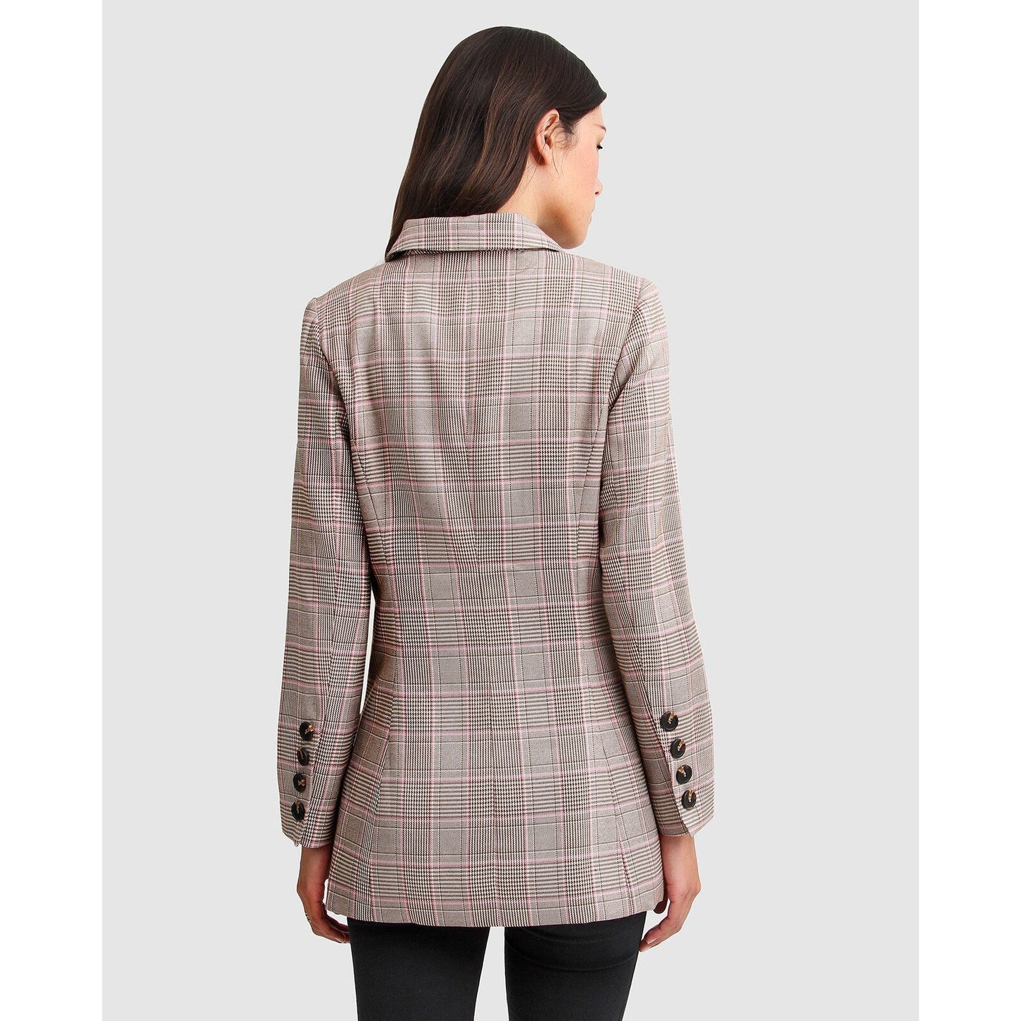 Too Cool For Work Plaid Blazer