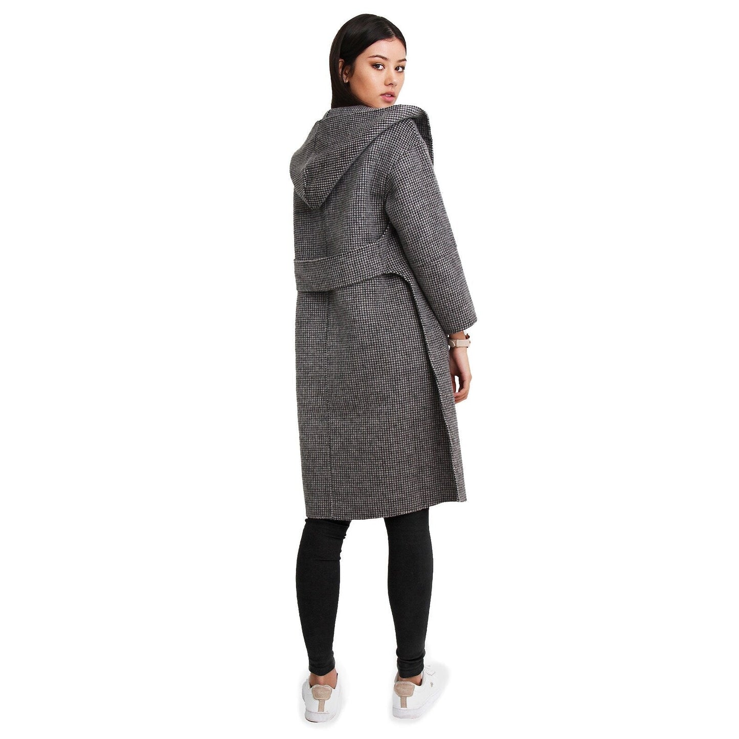 Walk This Way Wool Blend Oversized Coat