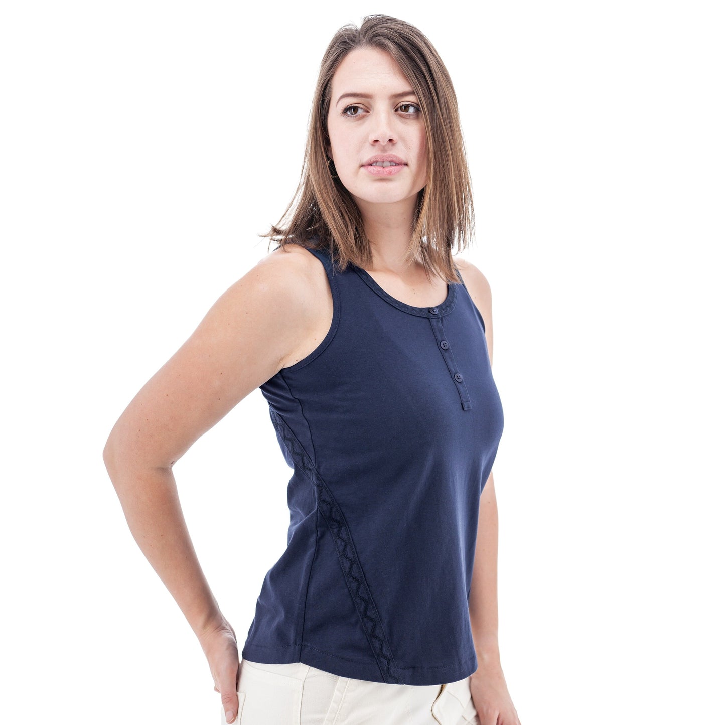 Aventura Women s Clemente Henley Tank Top
