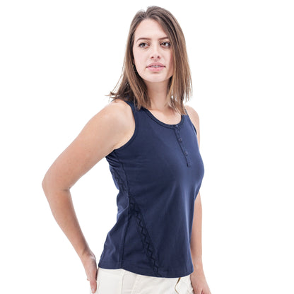 Aventura Women s Clemente Henley Tank Top
