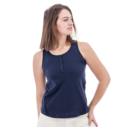 Aventura Women s Clemente Henley Tank Top