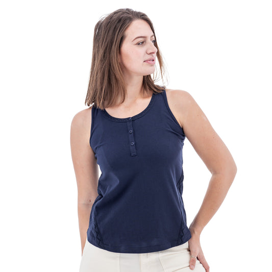 Aventura Women s Clemente Henley Tank Top