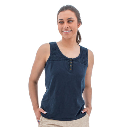 Aventura Women s Essex Smocked Tank Top