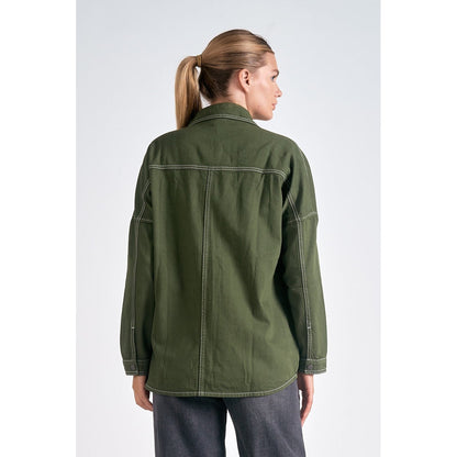 Elan Cosmo Jacket Button Up