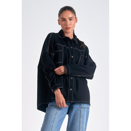 Elan Cosmo Jacket Button Up
