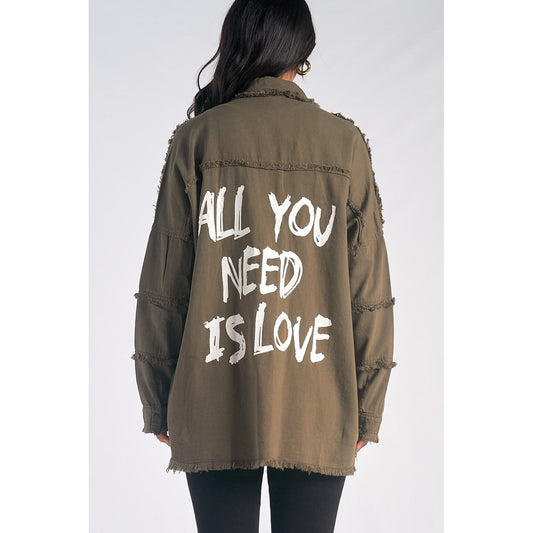 Elan Dawn Utility Style Shacket