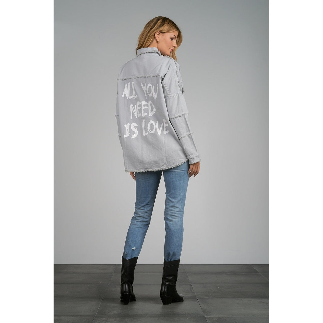 Elan Dawn Utility Style Shacket