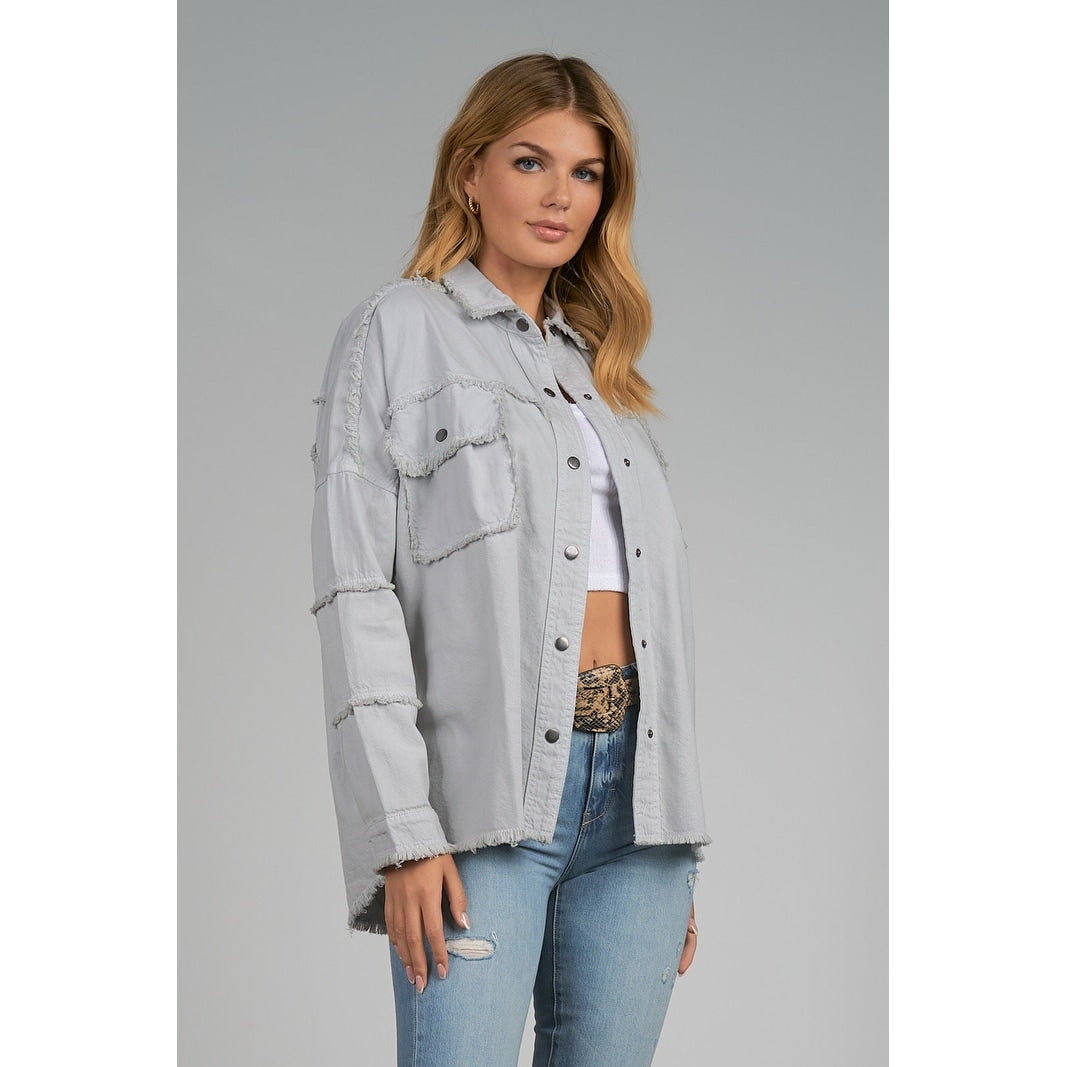 Elan Dawn Utility Style Shacket