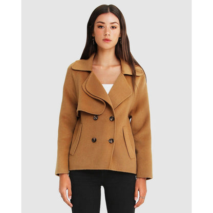 I m Yours Wool Blend Peacoat