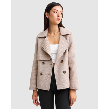 I m Yours Wool Blend Peacoat