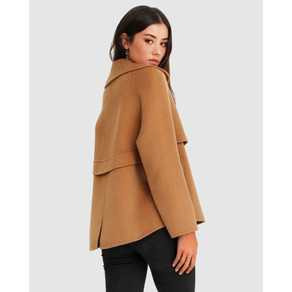 I m Yours Wool Blend Peacoat