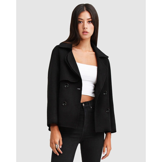I m Yours Wool Blend Peacoat