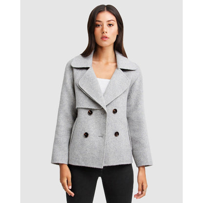 I m Yours Wool Blend Peacoat