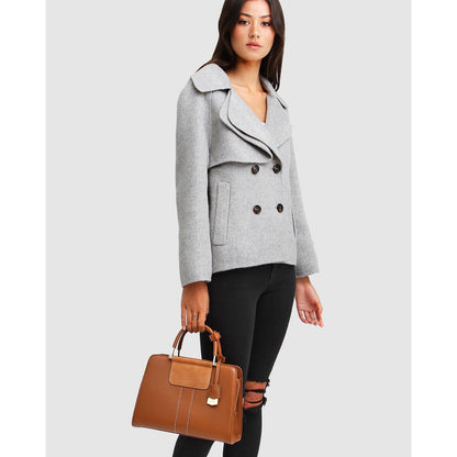 I m Yours Wool Blend Peacoat