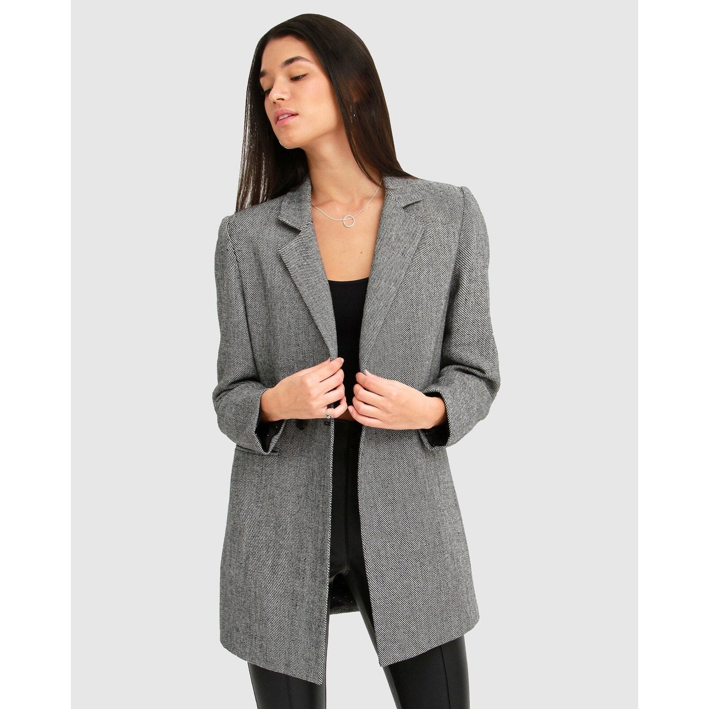 Kensington Wool Blend Oversized Coat