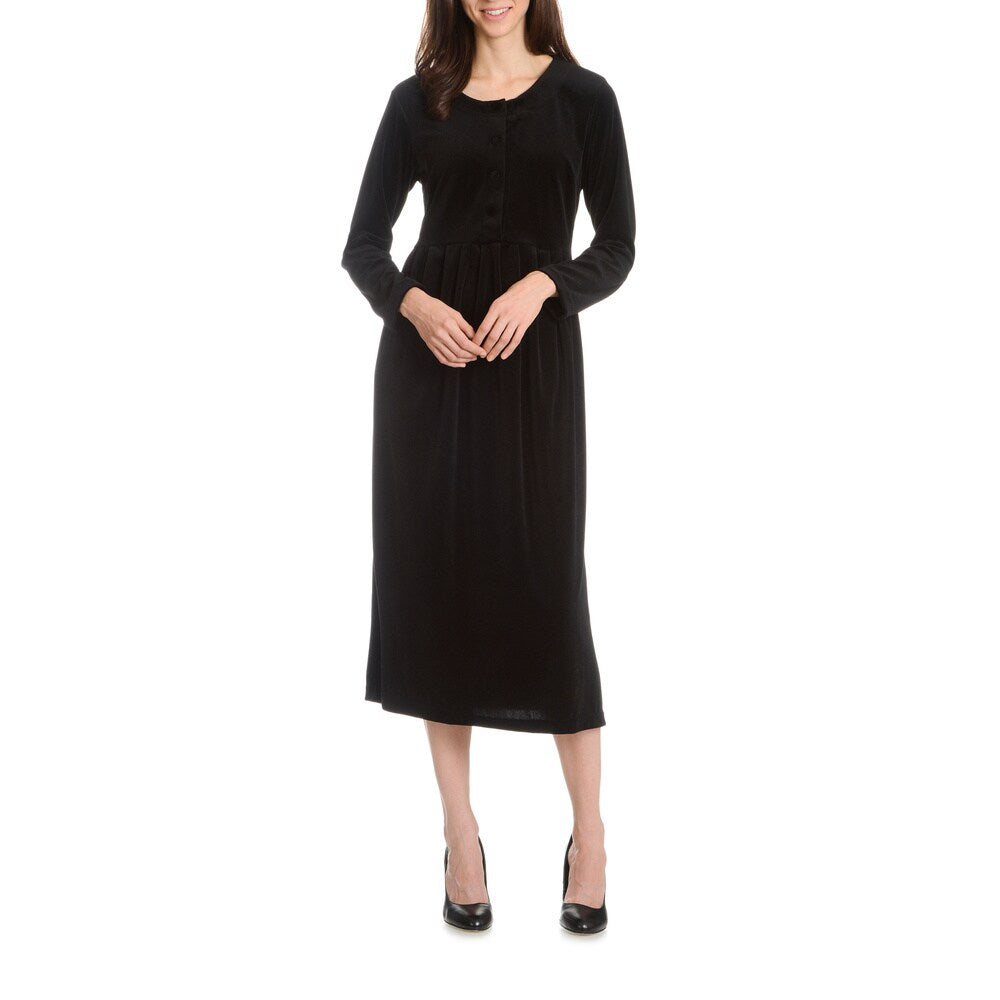 La Cera Women s Velour Dress