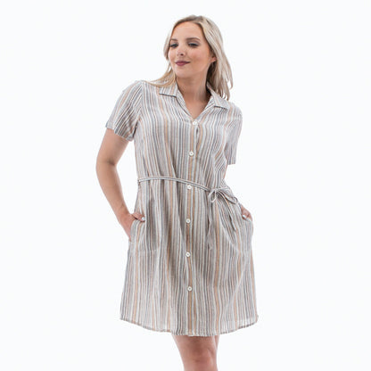 Old Ranch Women s Lupin Striped Dress