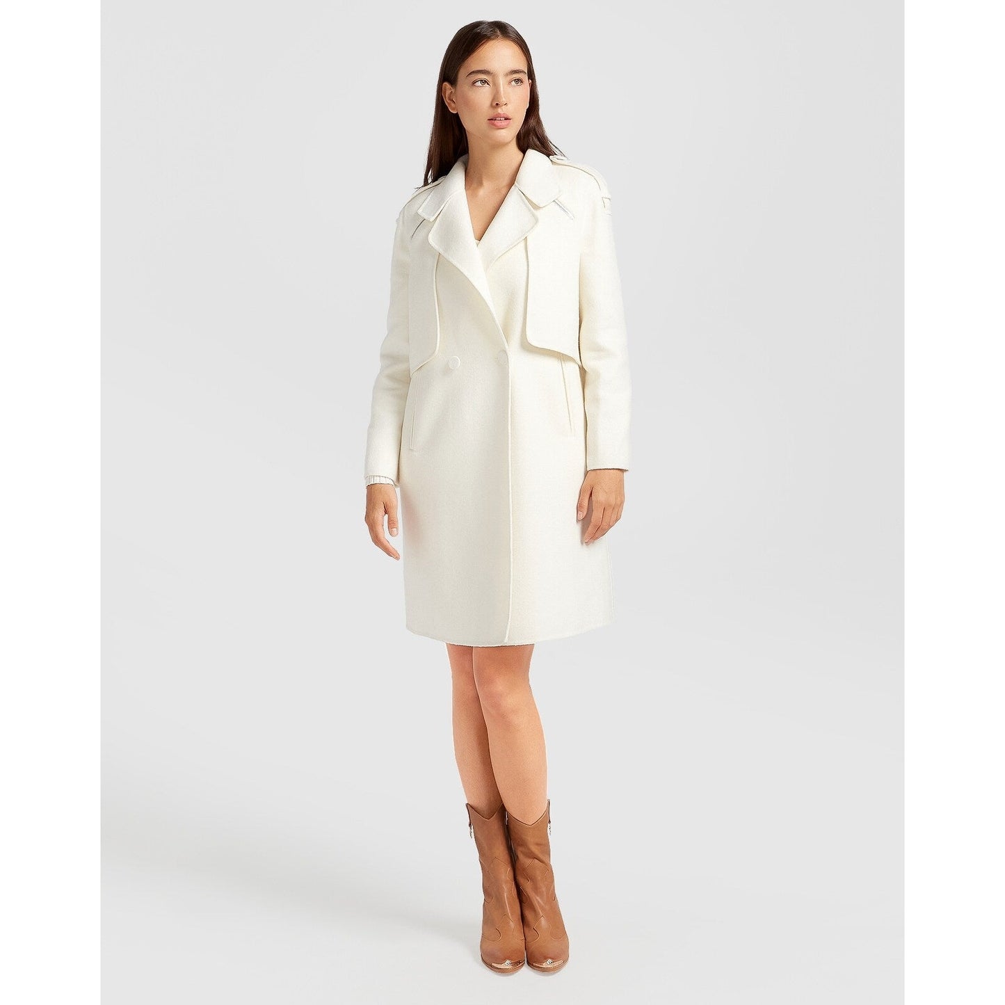 Palm City Wool Blend Coat