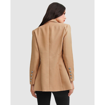 Princess Polina Textured Weave Blazer
