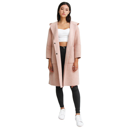 Walk This Way Wool Blend Oversized Coat