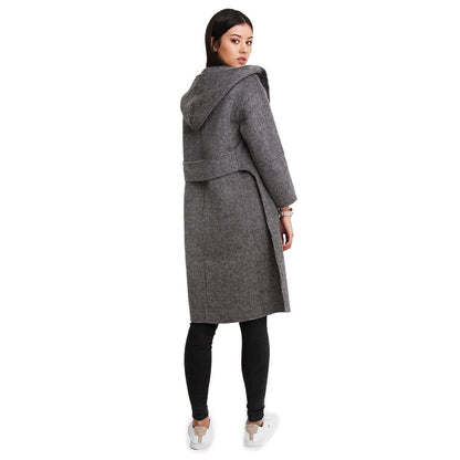 Walk This Way Wool Blend Oversized Coat