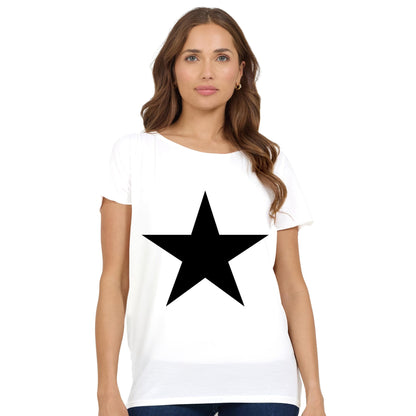 What About Wednesday T-Shirt Dolman Cap Sleeve Print