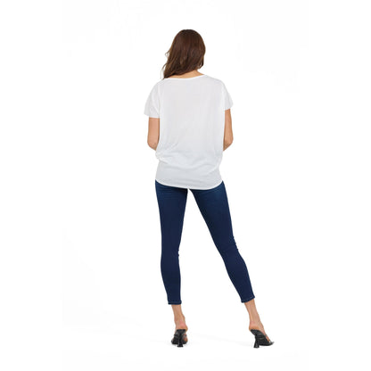 What About Wednesday T-Shirt Dolman Cap Sleeve Print
