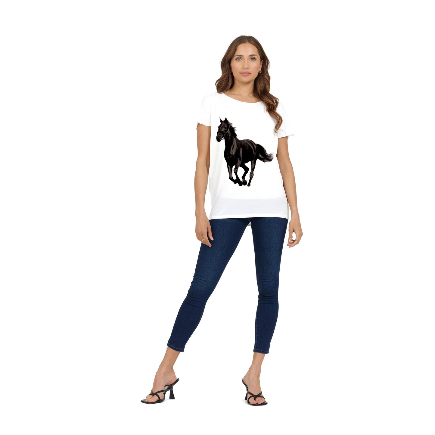What About Wednesday T-Shirt Dolman Cap Sleeve Print