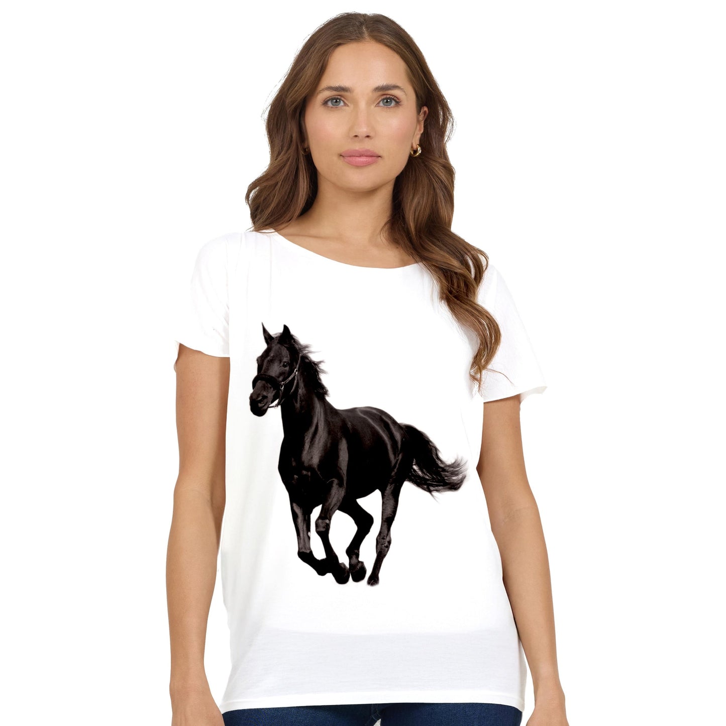 What About Wednesday T-Shirt Dolman Cap Sleeve Print