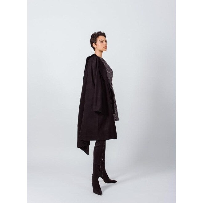 Worsted Flannel Trench Coat