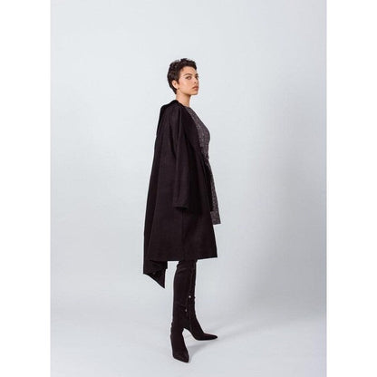 Worsted Flannel Trench Coat