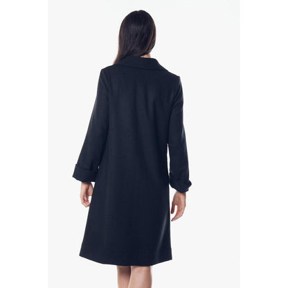 Worsted Flannel Trench Coat